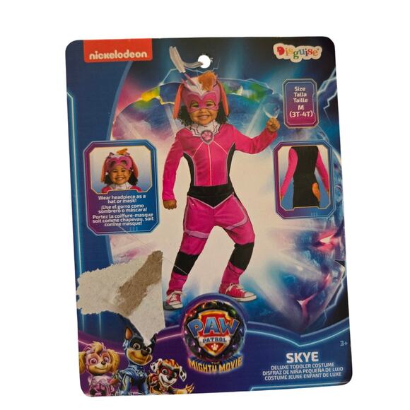 Disguise Paw Patrol 2 Skye Classic Toddler Costume - 3T-4T - Picture 2 of 2